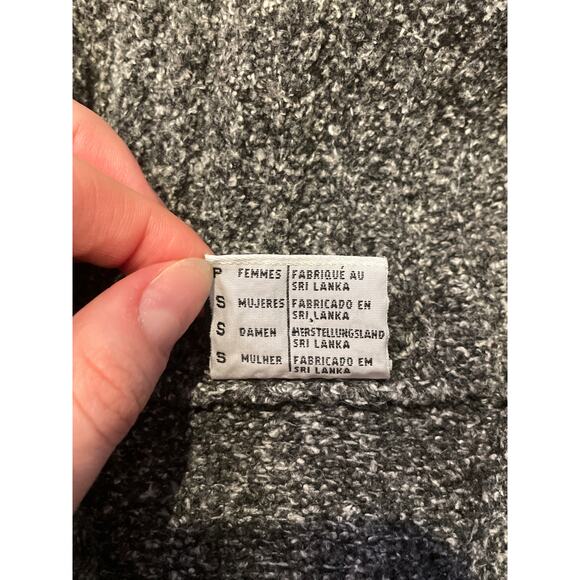 COLUMBIA Women's S Full Zip Sweater Jacket Gray Marl Knit Mock Neck Warm Outdoor - Picture 6 of 8